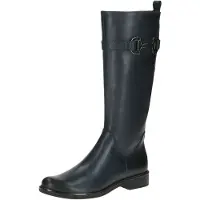 Caprice Damen Stiefel Langschaft in gedeckten Farben mit Airmotion 9-25516-45, Größe:39 EU, Farbe:Blau