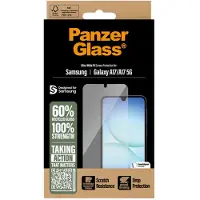 PanzerGlass Ultra-Wide Fit Antibakterieller Displayschutz mit Applikator für das Samsung Galaxy A17 (4G/5G)