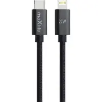 MaXlife 27W Schnell-Ladekabel USB-C - Lightning 2m