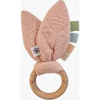 Summerville Organic Aktivitätsspielzeug Raschelndes Blatt, Peachy, Babyspielzeug