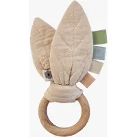 Summerville Organic Aktivitätsspielzeug Raschelndes Blatt, Sandshell, Babyspielzeug