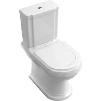 Villeroy & Boch Tiefspl-WC fr WC-Kombi Hommage wei stehend mit Beschichtung 666210R1