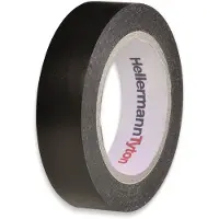 Hellermann Tyton PVC-Isolierbänder, schwarz
