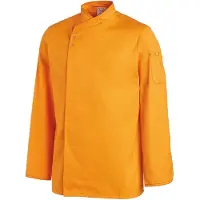Leiber Kochjacke Herren mango 12/2444/81, Größe 60 - orange - 60