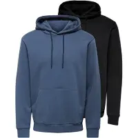 Only & Sons Sweatshirt / Hoodie Ceres in Schwarz / blau | Gr.: L