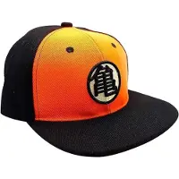 Abystyle DRAGON BALL - Snapback Cap - Black Orange- Kame