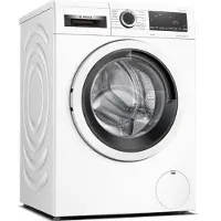Bosch Serie 4 WNA144V0FR, Frontlader, Freistehend, Weiß, Links, Silber, Weiß, Drehregler, Berührung