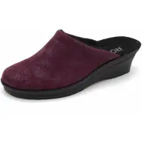 Rohde Hausschuhe Neustadt-50 2450 Damen Wine Red-Schuhgröße 38