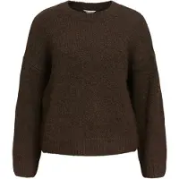 Object Geripptes Pullover Braun S