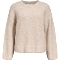 Object Geripptes Pullover Weiß L