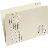 Leitz Einstellmappen 2433-00-11, A4, 180 g/m2, chamois, mit Schlitzstanzung, 100 Stück