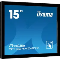 Iiyama TF1534MC-B7X, 38,1 cm (15"), 1024 x 768 Pixel, XGA, LED, 8 ms, Schwarz