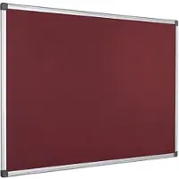 BI-Office Pinnwand SA1205170 feuerhemmend 150x120cm burgunder
