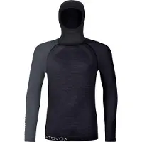 Ortovox - 120 Comp Light Hoody - Merinounterwäsche Gr M schwarz
