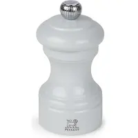 Peugeot Salzmühle BISTRO 10cm Hellgrau Buchenholz Lackiert Stahlmahlwerk