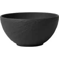 Villeroy & Boch Manufacture Rock Schüssel Schwarz Porzellan