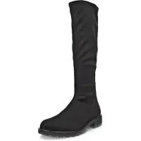 Ecco Stiefel "METROPOLE VIENNA" Langschaftstiefel, Blockabsatz mit dehnbarem Stretch