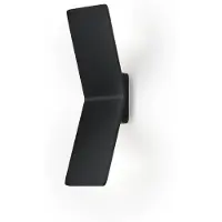 Knapstein Wandlampe Ada, dimmbar, schwarz, für Wohn- / Esszimmer, Aluminium, Modern, LED Wandleuchte, Wandlampe Innen