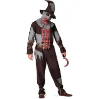 Atosa Terrifying Scarecrows Herrenkostüm