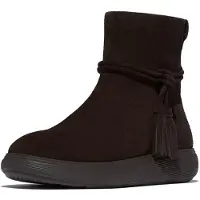 FitFlop Iq-comff Tassel Suede Stiefeletten Braun EU 38 Damen Braun EU 38