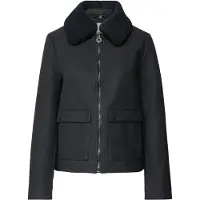 Street One Outdoorjacke ohne Kapuze in Woll-Optik