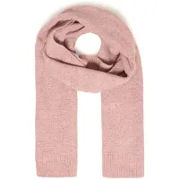 Oxmo Schal "Schal OXNera", Damen, Gr. one, rosa (roan rouge melange), Obermaterial: 65% Polyester PES. 13% Polyacryl PAN. 13% Polyamid PA. 6% Wolle mw. 3% Elasthan EL., Modetücher Schal