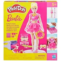 Play-Doh Barbie Knete mit Puppe Rüschen & Schleifen
