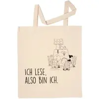 United labels The Peanuts Snoopy Stoffbeutel - Ich lese, also bin ich in beige | Gr.: onesize