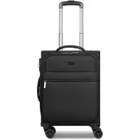 Bugatti Valencia Soft 4 Rollen Kabinentrolley S 55 cm mit Dehnfalte