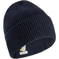 Camel active Beanie aus einem Baumwoll-Kaschmir Mix in Navyblau | Gr.: onesize