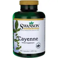 Swanson Health Products Cayenne 450 mg 300 Kapseln