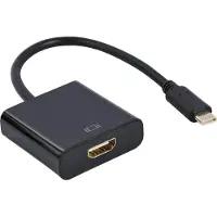 Gembird USB Type-C zu HDMI Adapterkabel, 4K@30Hz, 15 cm, schwarz