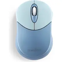 Perixx PERIMICE-802BL, Bluetooth-Maus für PC und Tablet, schnurlos, blau