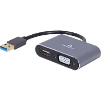 Gembird Ein Usb-auf-hdmi/vga-adapter Adapter