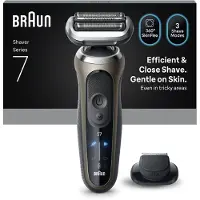 Braun Series 7 72-C1200s, Schwarz, Bronze, Edelstahl, Tasten, Normal, LED, Wechselstrom/Batterie, Lithium-Ion (Li-Ion)
