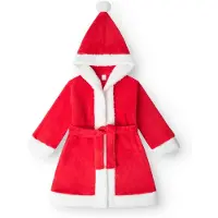 That's Mine - Nor bath robe - Red - 5-6Y