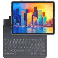 Zagg ProKeys Apple iPad Pro 11 Tablet Tastatur Deutsch Bluetooth schwarz
