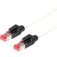 Draka Comteq S/FTP Patch cable Cat6, Grey, 10m, 10m, Grau, 8x AWG 27 100 Ohm