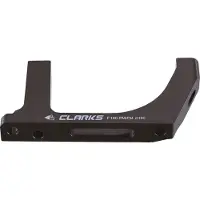 Clarks Bremssattel-Adapter PM/FM Vorne 160mm schwarz 2022 Zubehör Scheibenbremsen