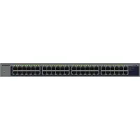 Netgear GS748, Unmanaged, Gigabit Ethernet (10/100/1000), Vollduplex, Power over Ethernet (PoE), Rack-Einbau