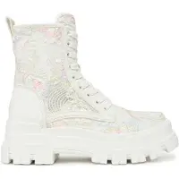 Buffalo Schnürstiefelette "Stiefelette Lederimitat"