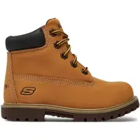 SKECHERS Schnürstiefeletten Mitigate 93163L/WTN Braun