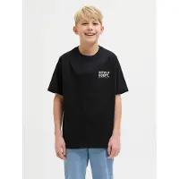 Jack & jones Junior T-Shirt Dynamic Dust 12274677 Schwarz Loose Fit