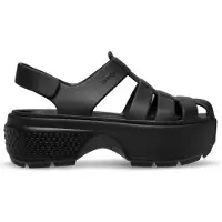 Crocs Classic Platform Lined Clog Damen Black 209938-001 Plateau Clogs Croslite 42-43 EU