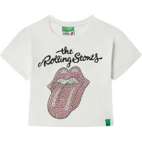 United Colors of Benetton T-Shirt 3I1XC10NW Weiß Relaxed Fit 130