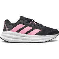 Adidas Laufschuh PERFORMANCE "GALAXY 7", Damen, Gr. 38,5, schwarz (core schwarz, bliss pink, carbon), Synthetik, Textil, Schuhe Laufschuh, für mehr Dämpfung, Topseller