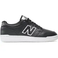 New Balance BB 480 - Herren Schuhe Leder Schwarz BB480LBT , Größe: EU 41.5 US 8
