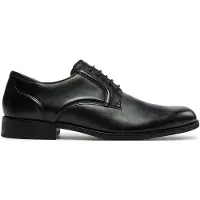 Clarks Schnürschuhe CraftArlo Lace im klassischen Design 1216 Black Leather 42