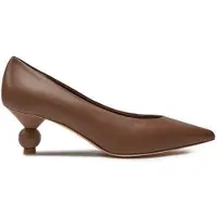 Weekend Max Mara für Damen. 2625526014600 Renza braune Lederschuhe (36), 5 bis 8 cm, Keine, Lässig, Party, Klassisch