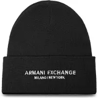 Armani Exchange Caps & Mützen - Cappello Beanie - Gr. ONE SIZE - in Schwarz - für Damen
